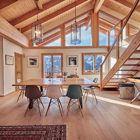 Chalet Baergsunna Penthouse Wengen Ngoại thất bức ảnh