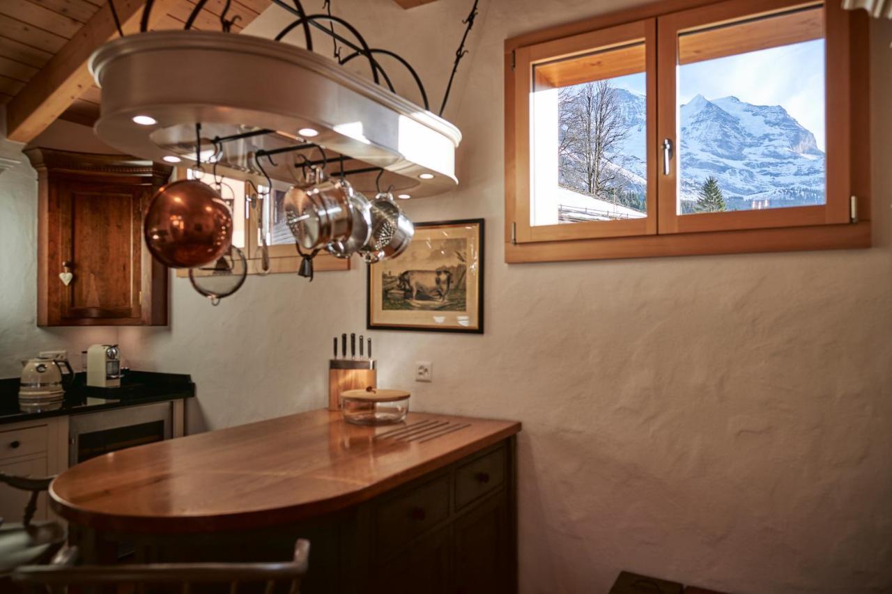 Chalet Baergsunna Penthouse Wengen Ngoại thất bức ảnh