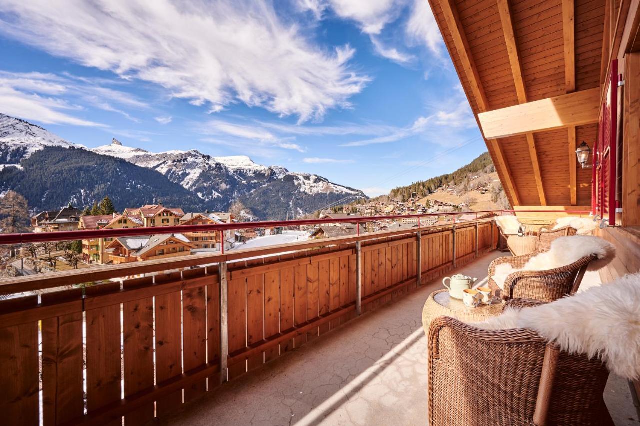 Chalet Baergsunna Penthouse Wengen Ngoại thất bức ảnh
