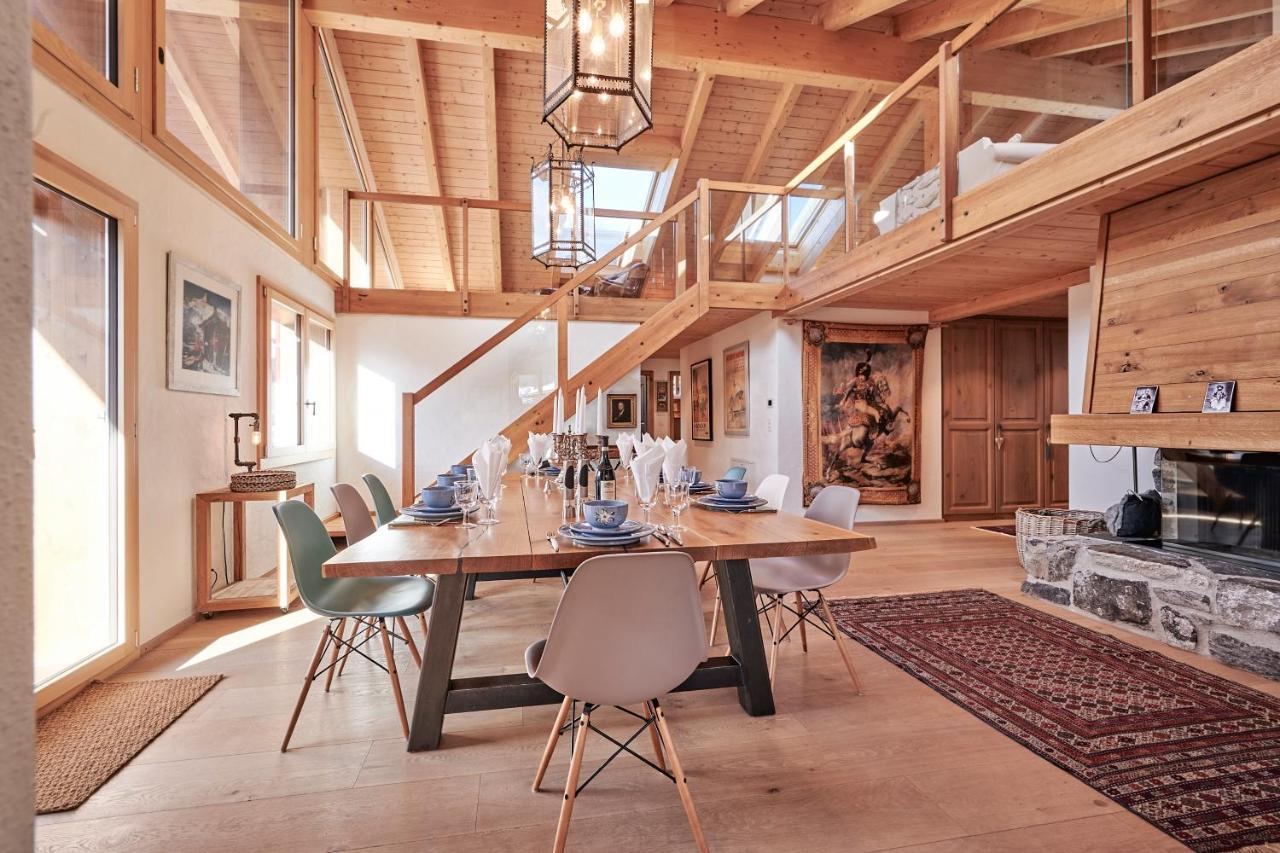 Chalet Baergsunna Penthouse Wengen Ngoại thất bức ảnh