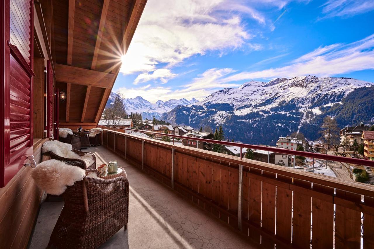 Chalet Baergsunna Penthouse Wengen Ngoại thất bức ảnh